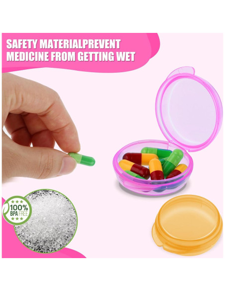 35 Piezas Organizador de Pastillas WLLHYF Caja de Viaje