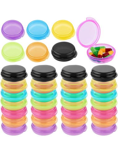 35 Piezas Organizador de Pastillas WLLHYF Caja de Viaje