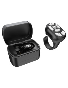 Control Remoto Bluetooth Yoidesu Pasador de Página Negro