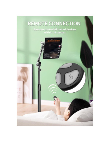 Control Remoto Bluetooth Yoidesu Pasador de Página Negro