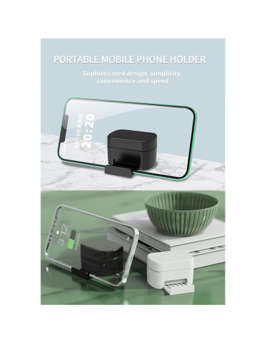 Control Remoto Bluetooth Yoidesu Pasador de Página Negro