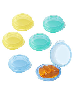 Estuche Portátil para Pastillas ZHENYU 6 Pcs Colorido