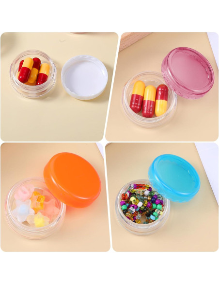 Organizador de Pastillas de Viaje ElevateTech - 5 Pcs Mini Caja