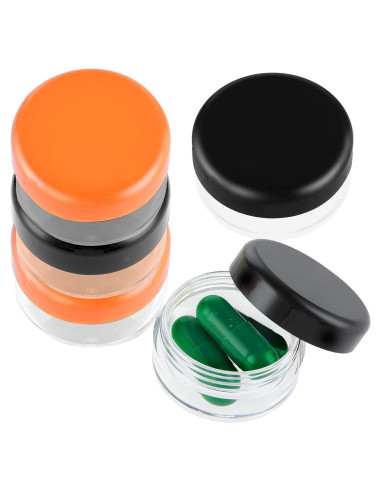 Caja Organizadora de Pastillas Dimeho 5 Pcs Portátil Libre BPA