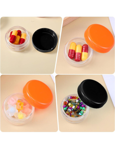 Caja Organizadora de Pastillas Dimeho 5 Pcs Portátil Libre BPA