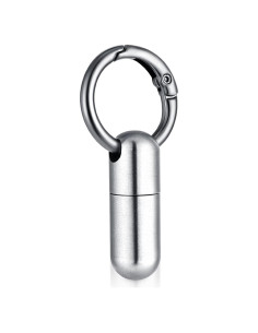 Estuche para Pastillas Ptwola Plateado Mini Impermeable