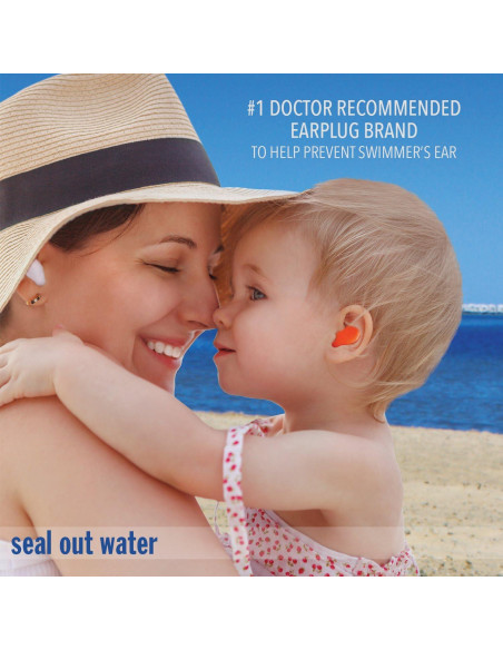 Tapones para Oídos de Silicona Mack's - 6 Pares, Impermeables