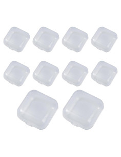 Organizador de Medicamentos 10 Piezas Ulafbwur Transparente