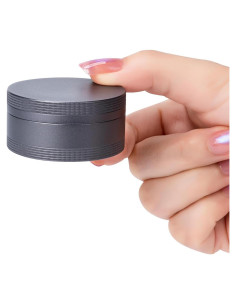 Caja de Pastillas Metálica SOBAHIDO Mediana Impermeable Gris