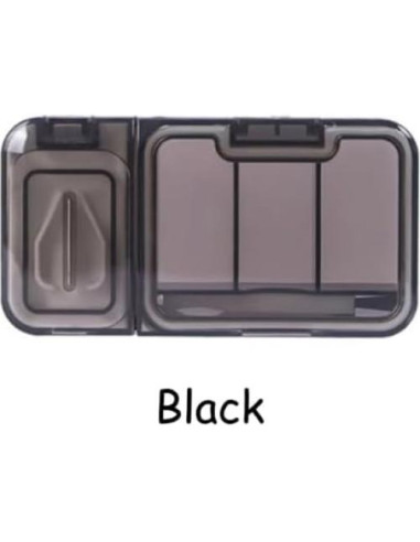 Organizador de Pastillas 2 en 1 Mullis Mercantile - Cortador Preciso, Libre de BPA, Compacto