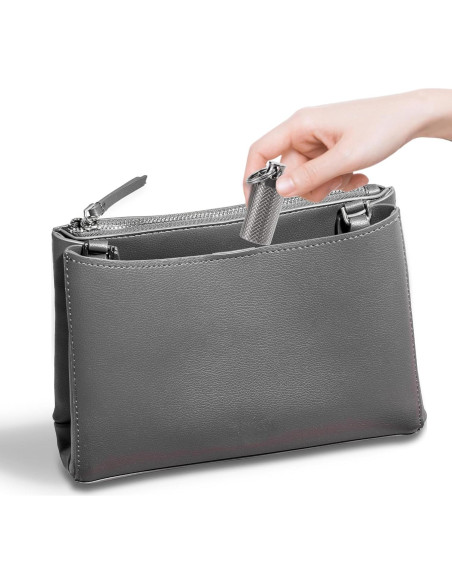 Contenedor de Pastillas Portátil TISKY de Titanio a Prueba de Agua