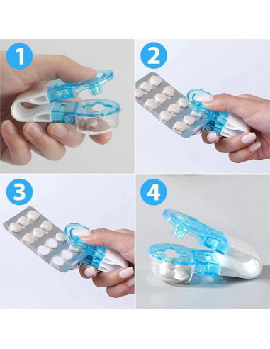 Removedor de Pastillas Portátil Smrtcol Paquete de 3