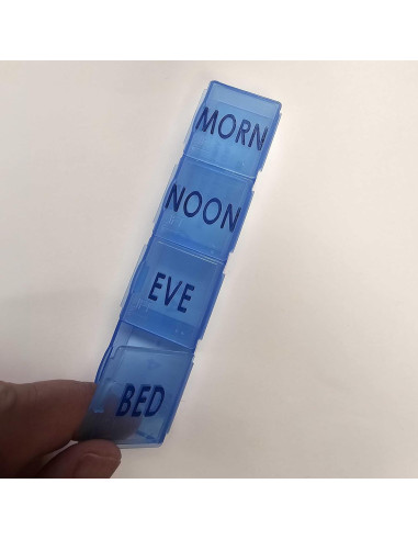 Organizador de Pastillas Grande Carex 7 Días 4 Veces al Día