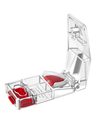Divisor de Pastillas MAXSPLIT con Perforador - Acero Inoxidable