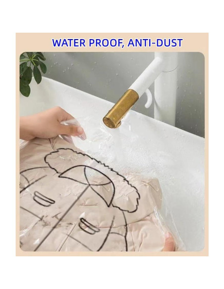 Bolsas de Almacenamiento al Vacío SunHorde 6 Pcs 135x70 cm