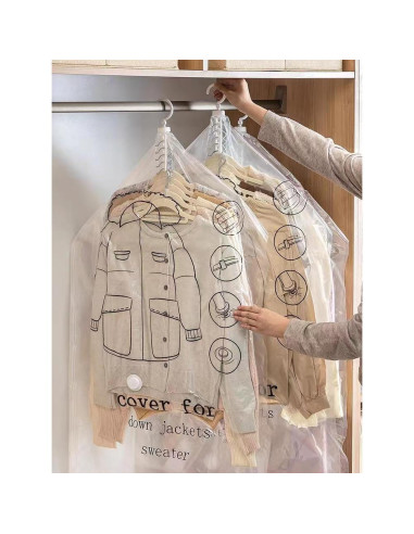 Bolsas de Almacenamiento al Vacío SunHorde 6 Pcs 135x70 cm