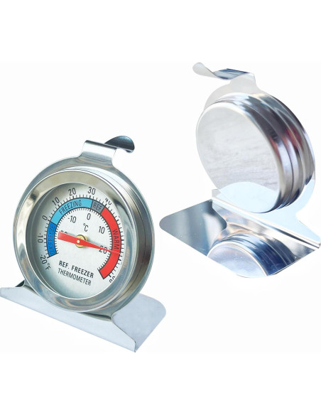 Paquete de 10 termómetros de acero inoxidable YNSSJY -30 a 30 C