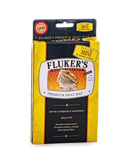 Alfombrilla Térmica Fluker Premium Mini 10x12.7cm para Reptiles