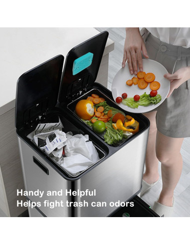 2 Estuches de Pod Desodorante Wo Yuan con 6 Recargas Lavanda