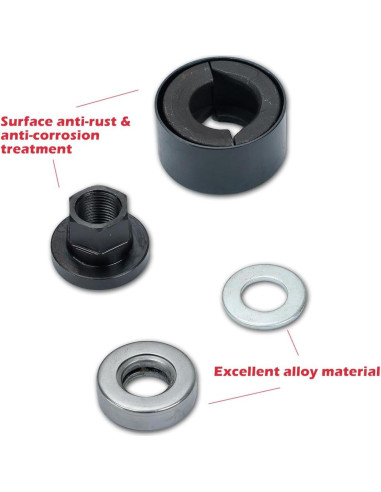 Juego de herramientas DKwoeshg para poleas de dirección y alternador