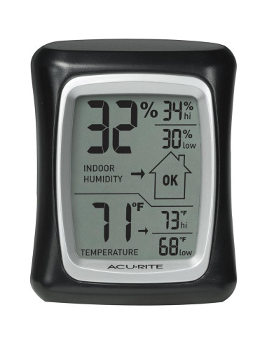 Termómetro e Higrómetro Digital AcuRite 00325 para Interior