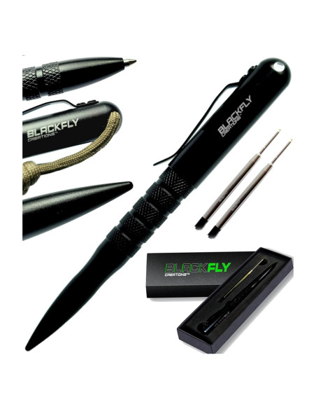 Bolígrafo Táctico Black Fly 14.61 cm Autodefensa EDC