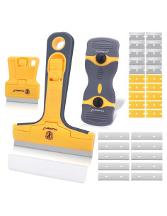 Juego de Herramientas de Raspado MulWark, 3 Piezas y 30 Cuchillas