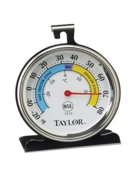 Termómetro de Refrigerador Taylor 5924 Acero Inoxidable