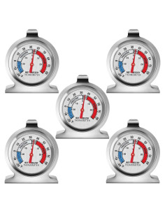 Termómetro de Refrigerador Linkhood 5Pack Acero Inoxidable
