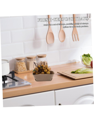 20 Moldes de Contenedores de Bayas Garneck - Cestas Reutilizables