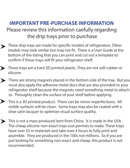 Bandeja de Goteo Estándar GE Pacific Shamrock Gris Pizarra