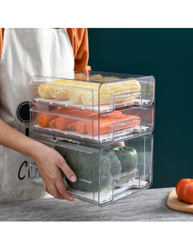 Contenedor de Almacenamiento de Alimentos BigTron 280ml Apilable