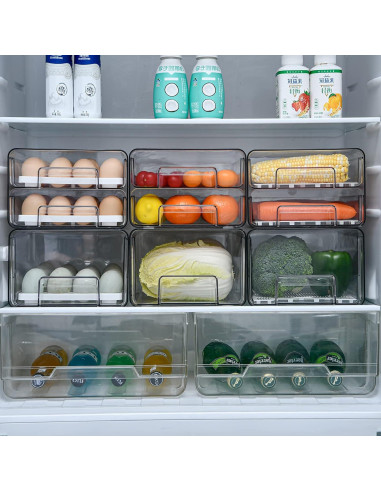 Contenedor de Almacenamiento de Alimentos BigTron 280ml Apilable