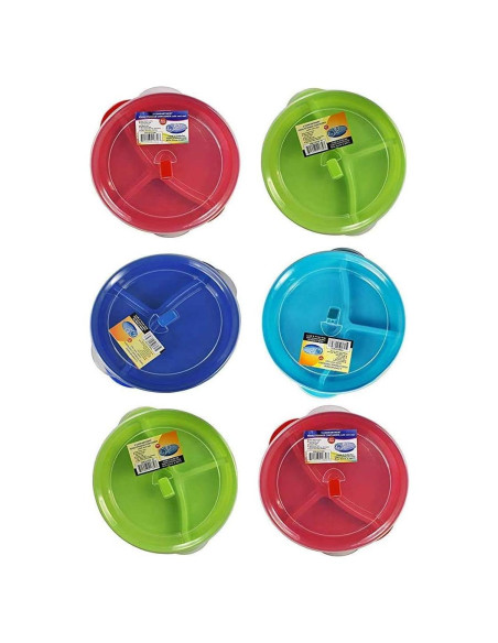 Juego de 6 Bandejas de Almacenamiento para Microondas Regent