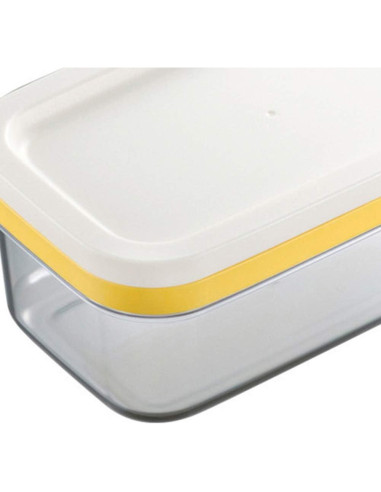 Caja de Mantequilla RICH con Tapa de Bambú 32x10x8 cm