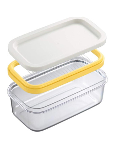 Caja de Mantequilla RICH con Tapa de Bambú 32x10x8 cm