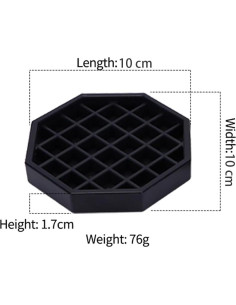 Bandeja de Goteo Octagonal Reunión Feliz 102x102mm Antideslizante 2