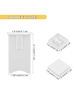 Paquete de 2 esparcidores de mantequilla Cadeaux4U 8.9 cm 2