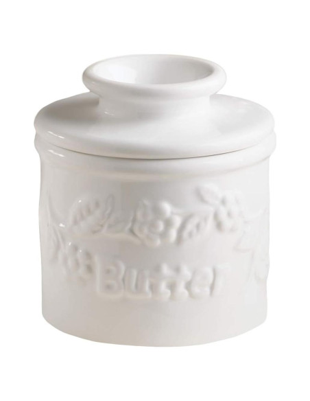 Butter Bell Crock Cerámica Francesa Floral 125g L. Tremain