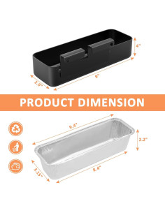 Bandeja de Grasa Camp Chef SG100 SG90 SG60 SG30 SG14 - Reemplazo 2