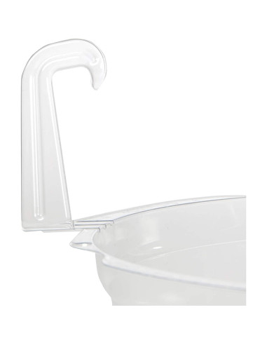 Plato de Goteo Transparente Curtis Wagner 23 cm - Paquete de 10