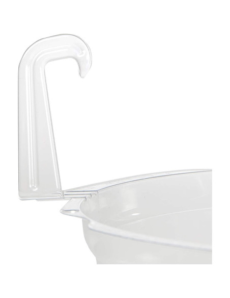 Plato de Goteo Transparente Curtis Wagner 23 cm - Paquete de 10