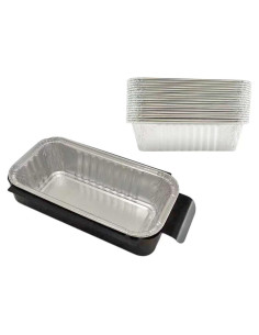 Soporte de Taza de Grasa Charbroil 9328812P06 con 10 Forros