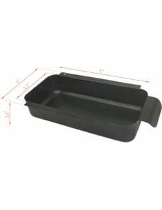 Soporte de Taza de Grasa Charbroil 9328812P06 con 10 Forros 2