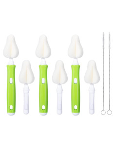 Juego de 8 Cepillos de Esponja CAREBABYMORE para Botellas