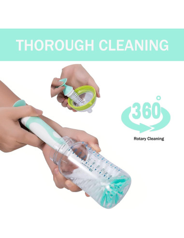 Juego de Cepillos Limpiadores de Biberones Anivona 4 en 1