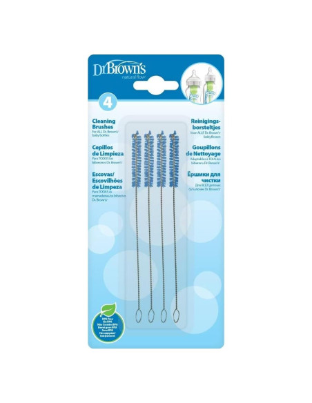 Cepillos de Limpieza Dr. Brown's para Biberones - Paquete de 4