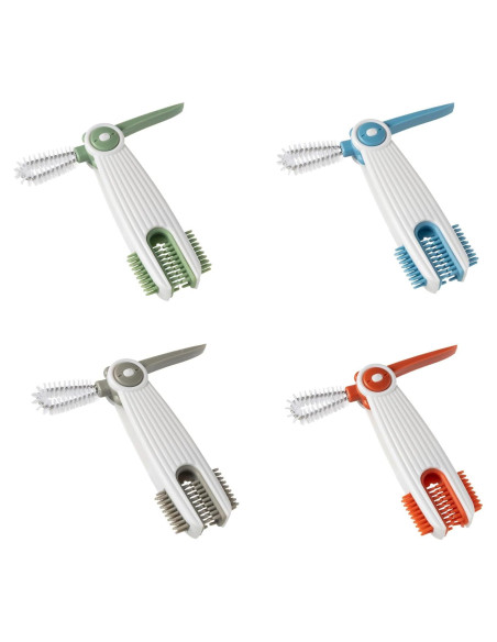 Juego de cepillos de limpieza 3 en 1 Chemimoso - 4 piezas
