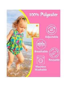 Pañales de Natación Reutilizables Babygoal - 3 Paquetes para Bebés 0-8 Meses 2