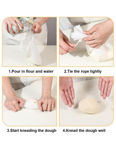 Sling de Pan de Silicona E-GOODSCOOP 2 PCS Antiadherente 500C 2